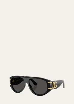 Dolce&GabbanaDG4499 Aviator Acetate Sunglasses