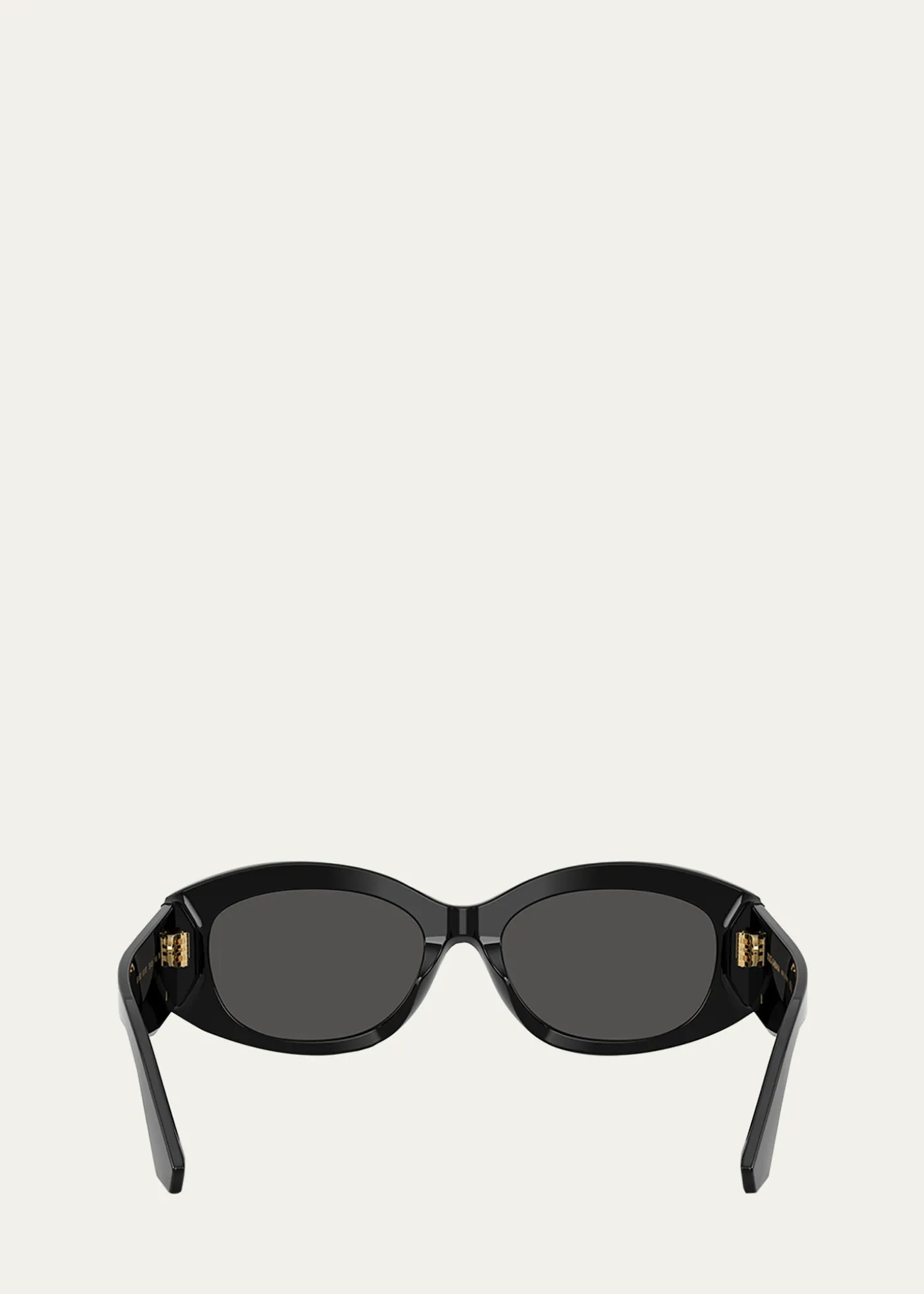 Dolce&GabbanaDG4502 Oval Acetate Sunglasses