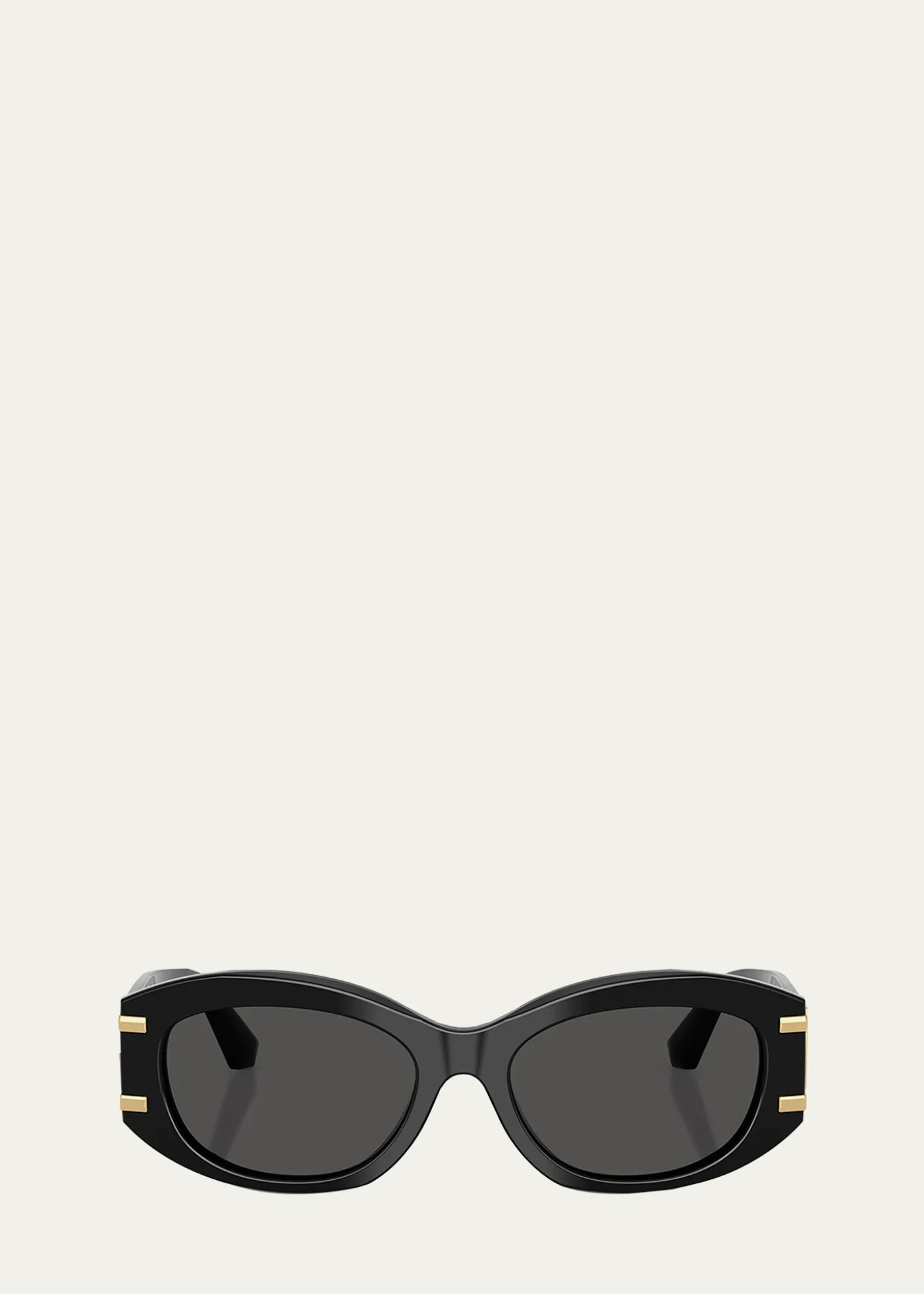 Dolce&GabbanaDG4502 Oval Acetate Sunglasses