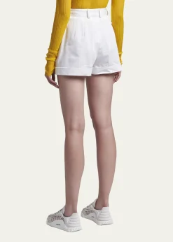 Dolce&GabbanaHigh-Rise Gabardine Shorts