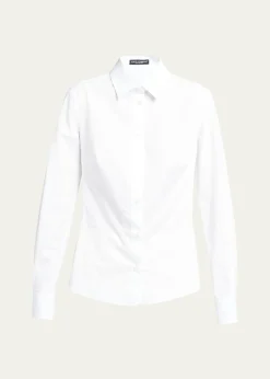Dolce&GabbanaPoplin Classic-Fit Collared Shirt
