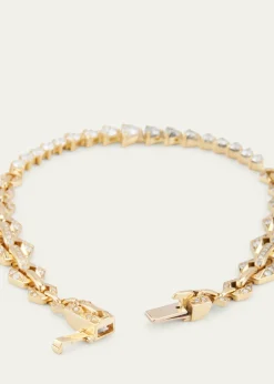Dries Criel18k Yellow Gold Diamond Flow Bond Bracelet