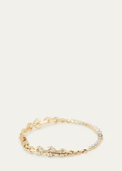 Dries Criel18k Yellow Gold Diamond Flow Bond Bracelet