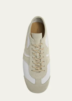 Dries Van NotenDustin Mixed Leather Retro Sneakers