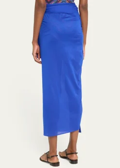 EresPeplum Long Sarong with Belt