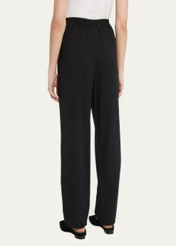 EskandarMid-Rise Narrow-Leg Trousers