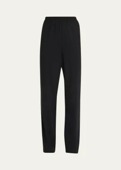 EskandarMid-Rise Narrow-Leg Trousers