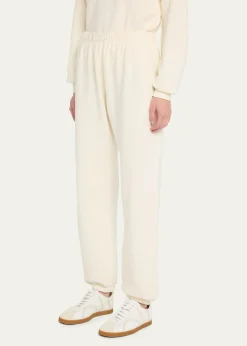 EterneClassic French Terry Cinched-Cuff Sweatpants
