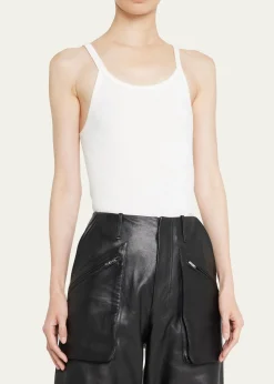 EterneCropped Rib Tank Top