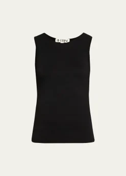 EterneSleeveless Crewneck Top