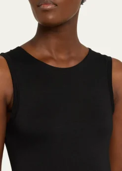 EterneSleeveless Crewneck Top