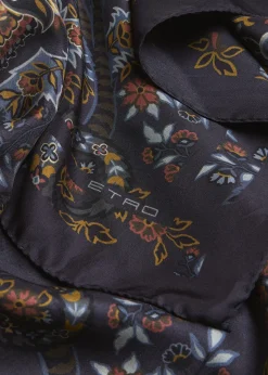 EtroFloral Silk Square Scarf