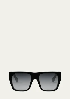 FendiBaguette Acetate Shields Sunglasses