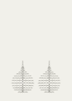 Fernando Jorge18K White Gold Small Disco Earrings with Diamonds