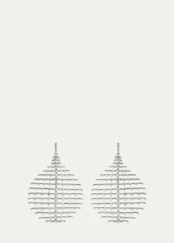 Fernando Jorge18K White Gold Medium Disco Earrings with Diamonds