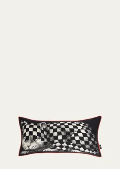 FornasettiHigh Fidelity Printed Cushion, 11.7" x 23.4"