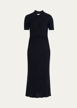 Gabriela HearstAmor Polo Ribbed Cashmere Dress