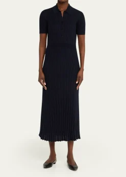 Gabriela HearstAmor Polo Ribbed Cashmere Dress