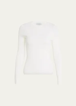 Gabriela HearstBrowning Cashmere Ribbed Top