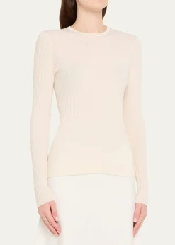 Gabriela HearstBrowning Cashmere Ribbed Top