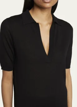 Gabriela HearstFrank Cashmere Polo Top