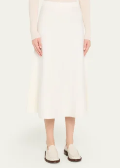 Gabriela HearstFreddie Midi Wool-Cashmere Skirt