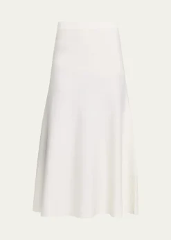 Gabriela HearstFreddie Midi Wool-Cashmere Skirt