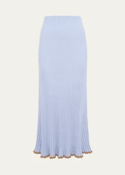 Gabriela HearstKavya Rib Knit Midi Skirt