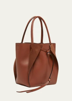 Gabriela HearstMarija Small Wing Fold Leather Tote Bag