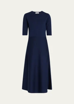 Gabriela HearstSeymore Cashmere Blend Midi Dress