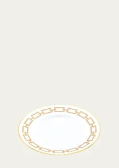GINORI 1735Catene Cachemire Flat Dessert Plate