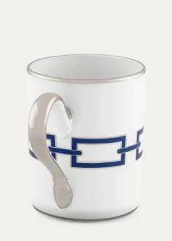GINORI 1735Catene Zaffiro Mug, 13 oz.
