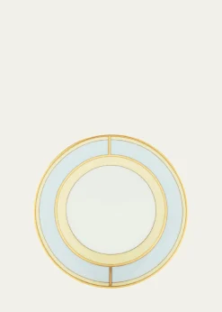 GINORI 1735Diva Colonna Coffee Saucer, Celeste