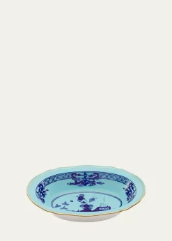 GINORI 1735Oriente Italiano Iris Deep Oval Serving Bowl