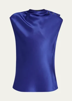 Giorgio ArmaniDouble Silk Satin Blouse