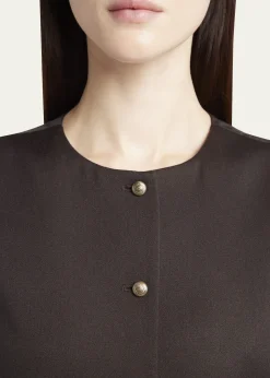 Giorgio ArmaniSingle-Breasted Wool Vest