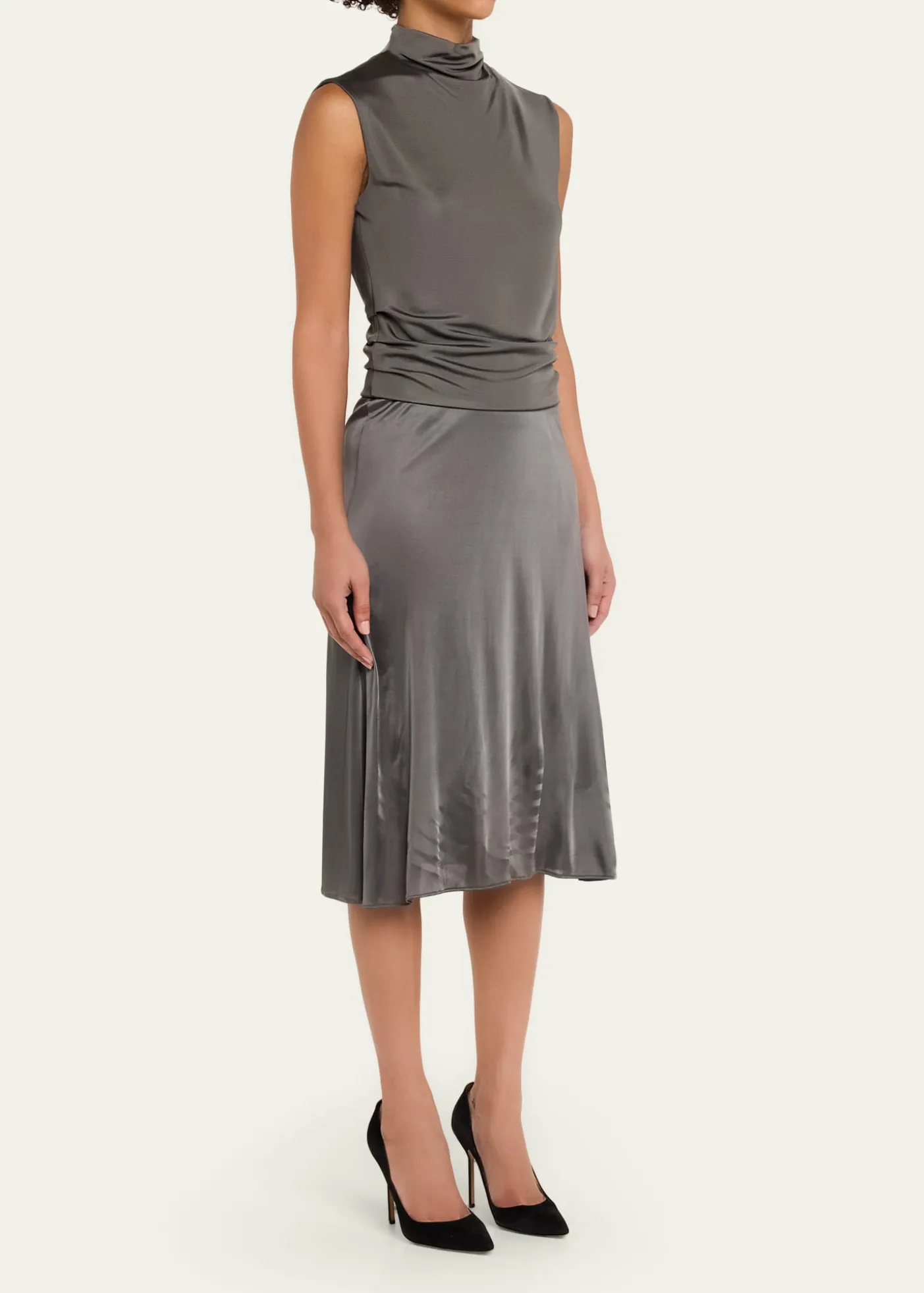 Giorgio ArmaniStretch Viscose Double-Jersey Dress