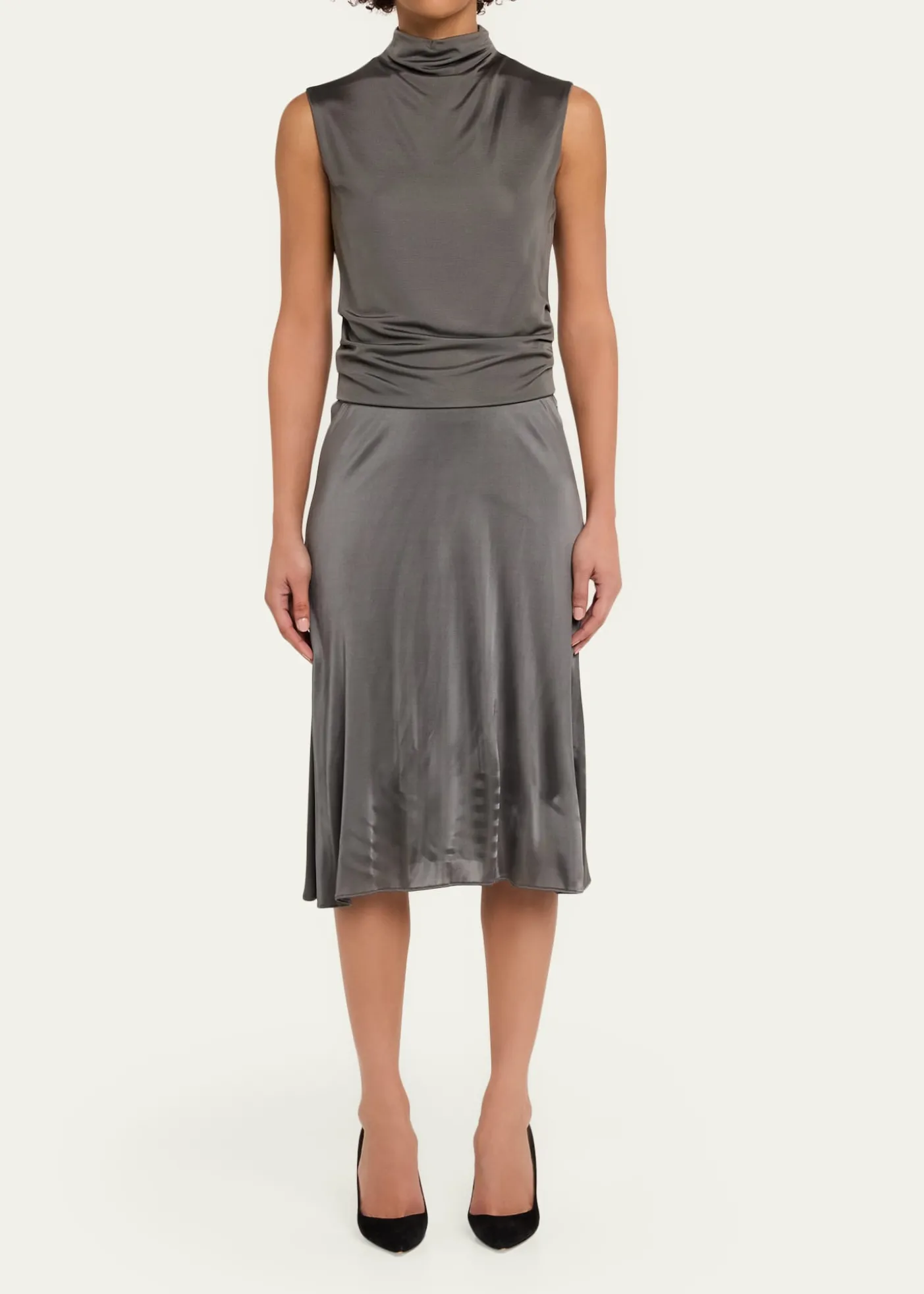 Giorgio ArmaniStretch Viscose Double-Jersey Dress
