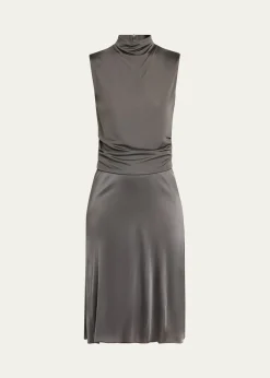 Giorgio ArmaniStretch Viscose Double-Jersey Dress