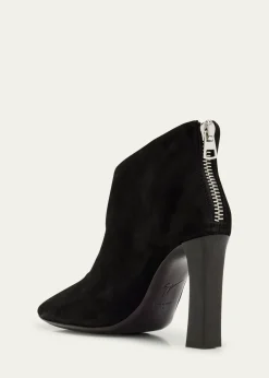 Giuseppe ZanottiSensorial Suede Leather Ankle Booties