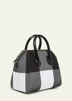 GivenchyAntigona Check Top-Handle Bag