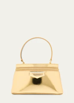GivenchyAntigona Metallic Leather Vanity Bag