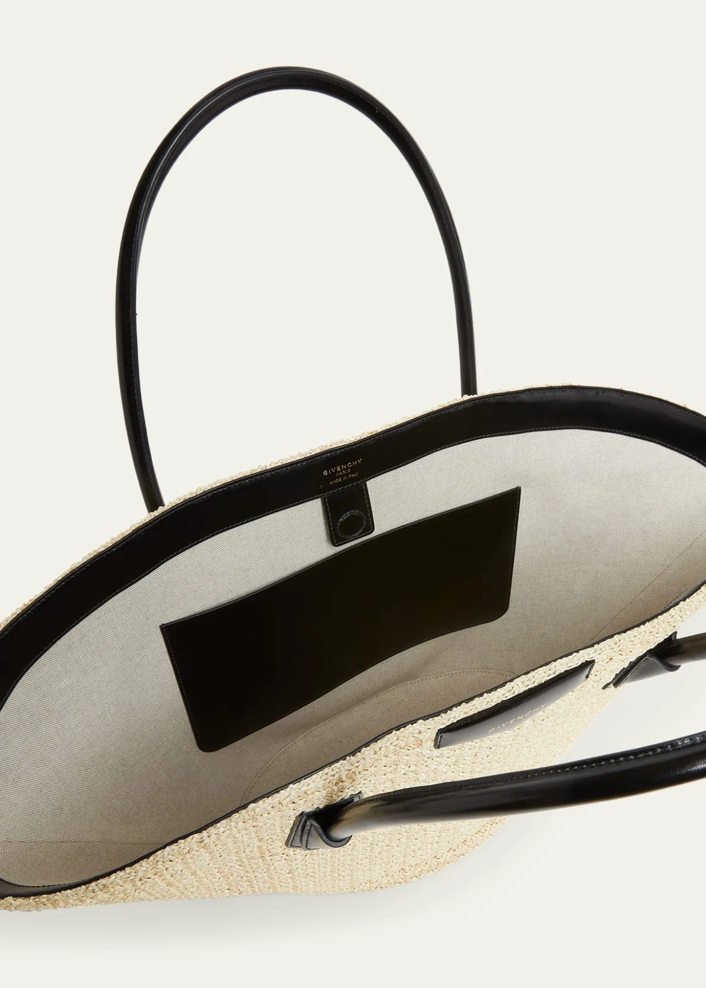 GivenchyAntigona Small Tote Bag in Faux Raffia