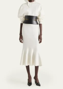 GivenchyPinch Leather Corset Belt