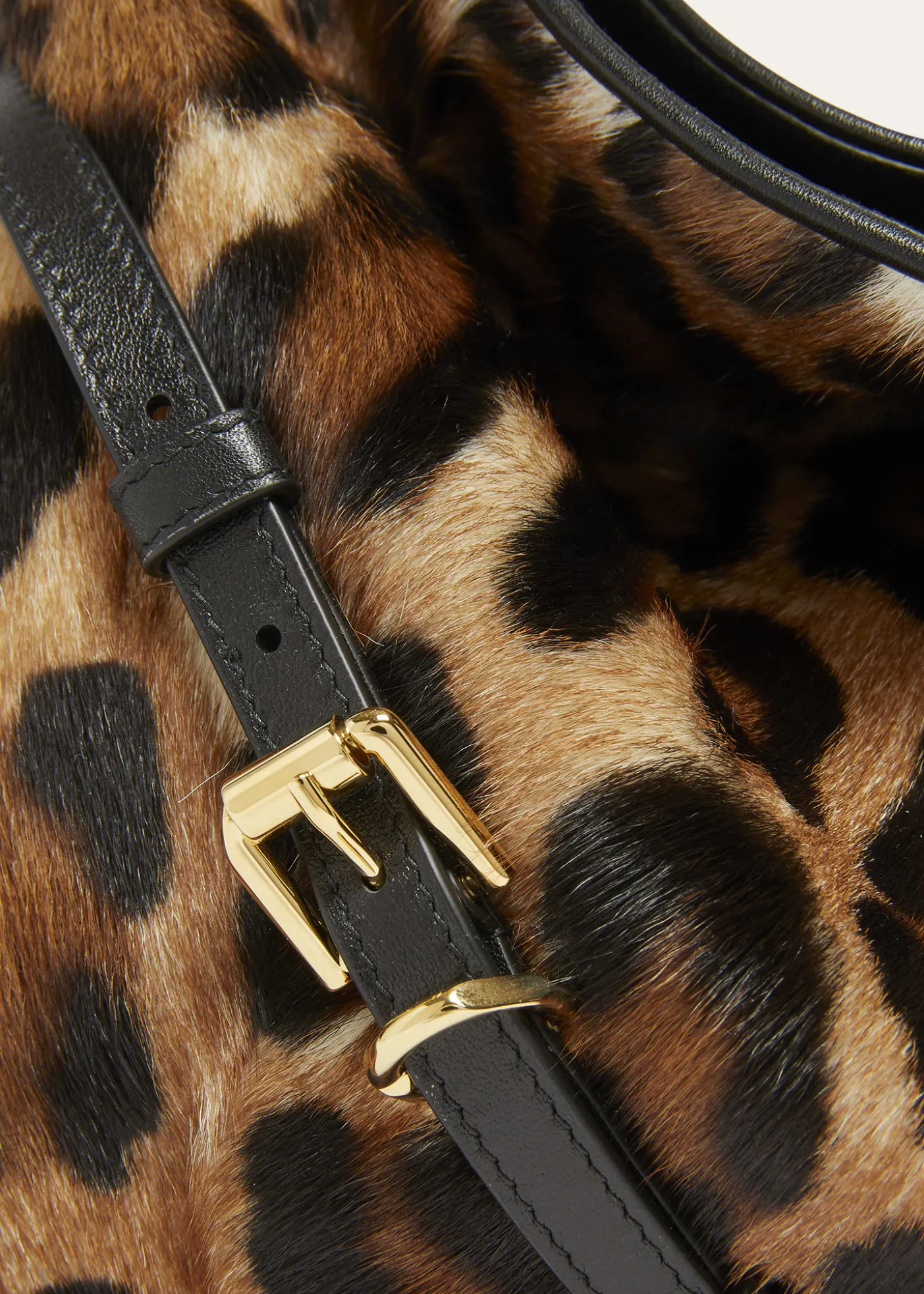 GivenchyVoyou Medium Leopard-Print Goat Hair Shoulder Bag