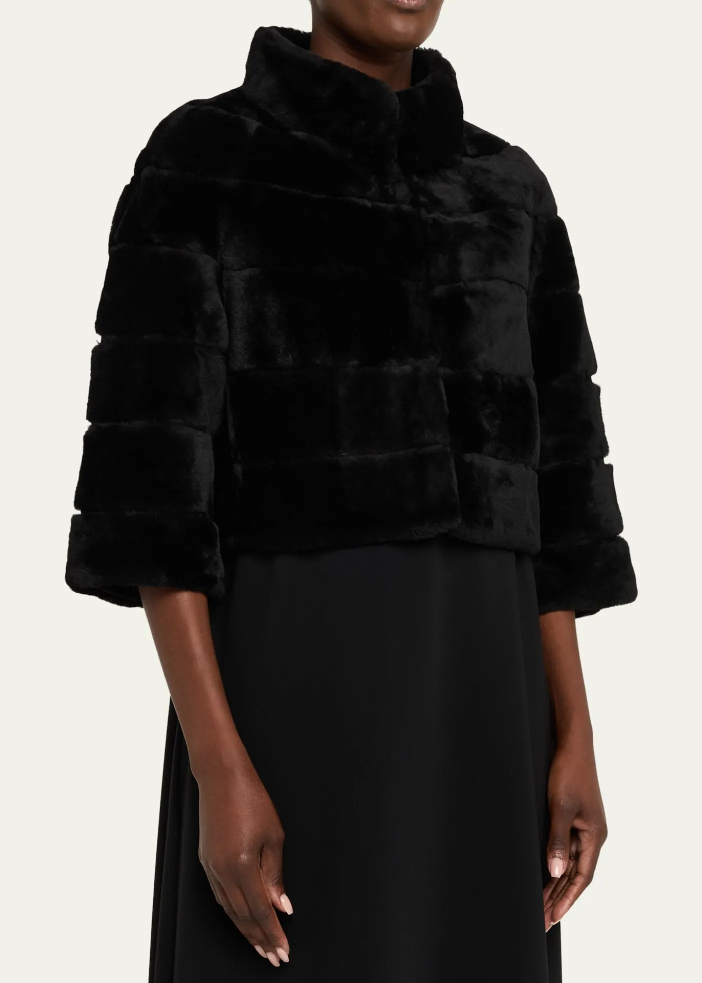 GorskiLamb Shearling Bolero Jacket