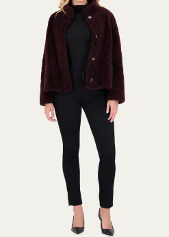 GorskiSheared Cashmere Goat Overcoat