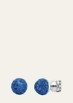 Graziela Gems18K Blue Sapphire Bahia Stud Earrings