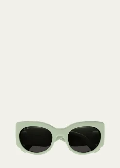 GucciGG Plastic Round Sunglasses