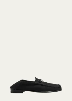 GucciGigi Horsebit 1953 Suede Mocassin Loafers